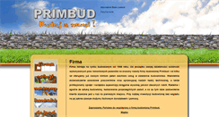 Desktop Screenshot of primbud-paslek.pl