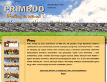 Tablet Screenshot of primbud-paslek.pl